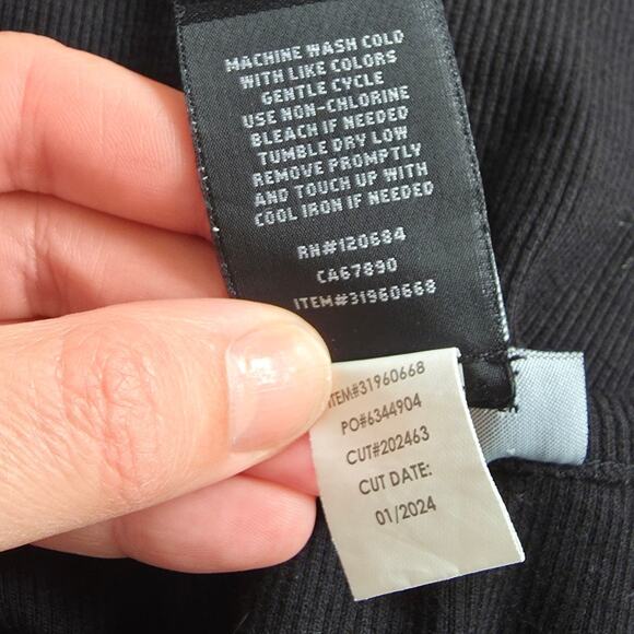 Social Collision Black Tank Top sz Extra Large Gothic Cross Punk Casual Basic - Picture 3 of 5